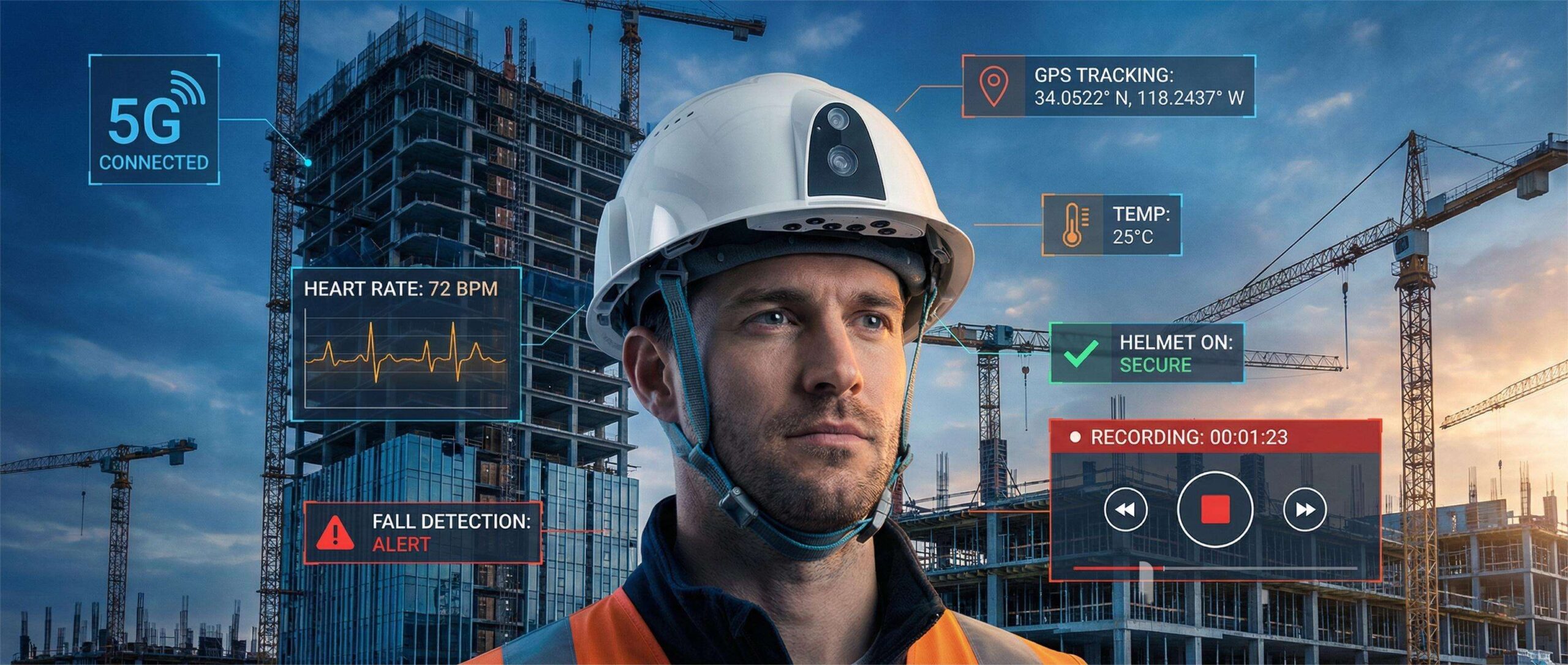 5G Smart Safety Helmet: Revolutionizing Workforce Safety