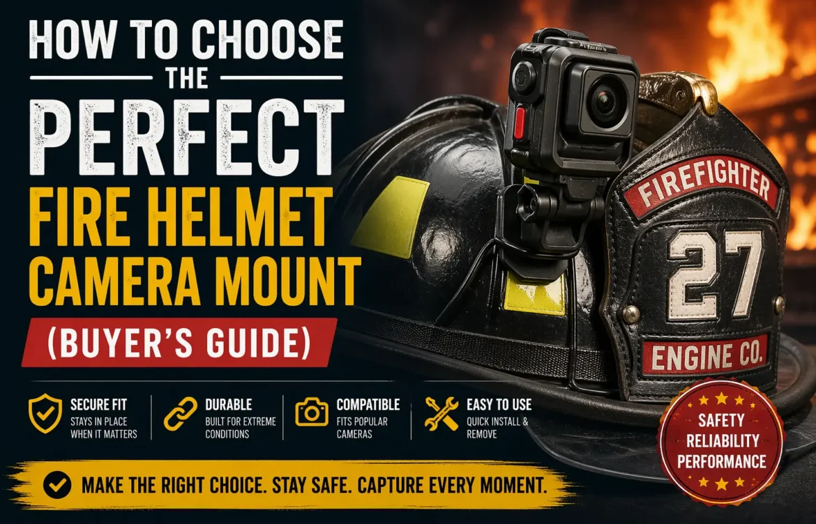 How to Choose the Perfect Fire Helmet Camera Mount (Buyer’s Guide)