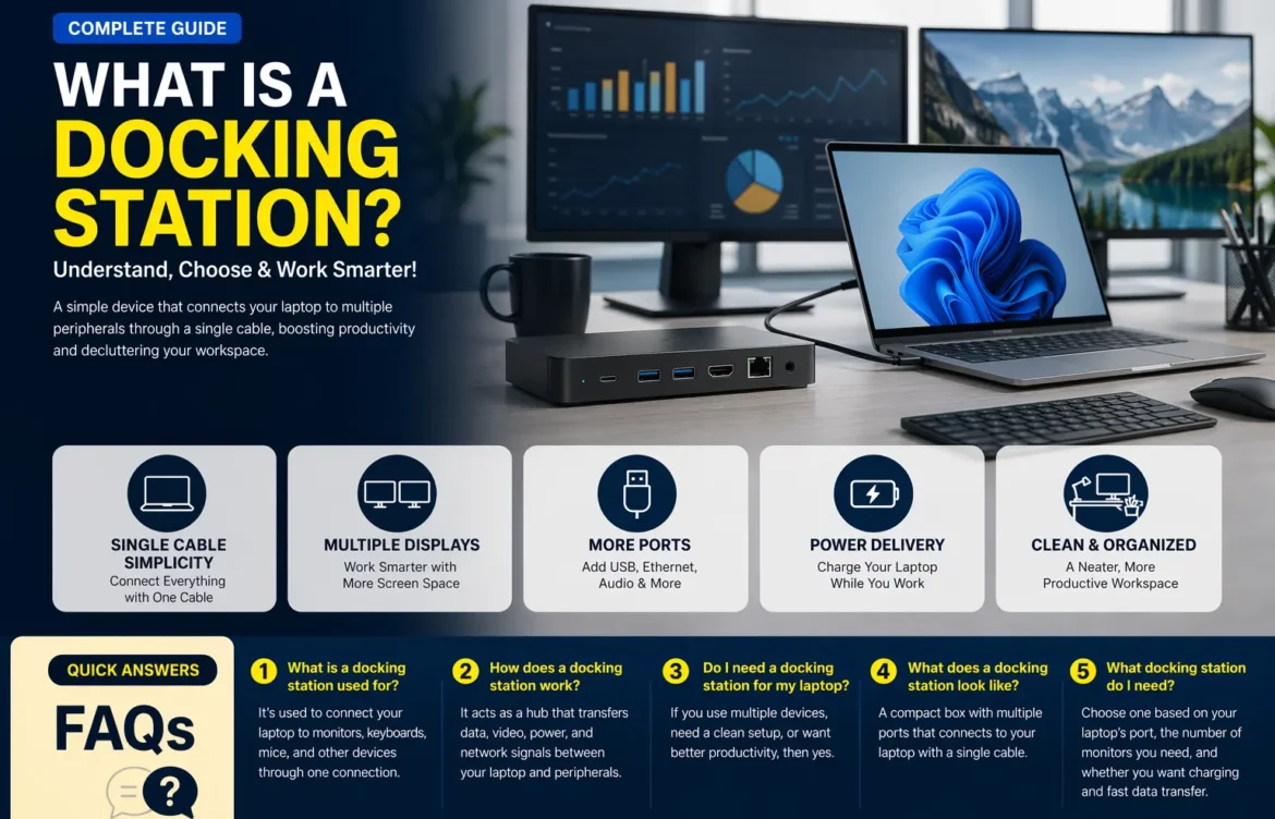 What Is a Docking Station? The Complete Guide to Smarter Laptop Connectivity