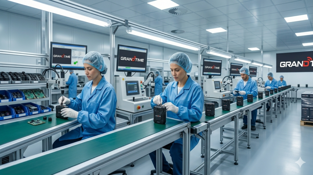 OEM body camera assembly line