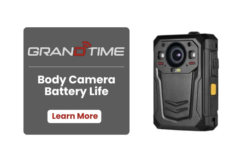 Body worn Camera Battery Life